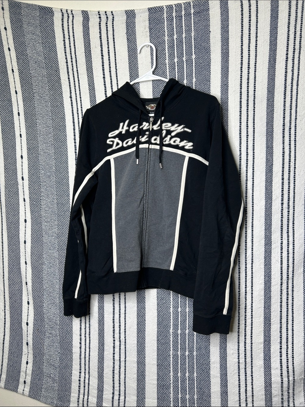 Y2K Harley Davidson Zip Up Jacket